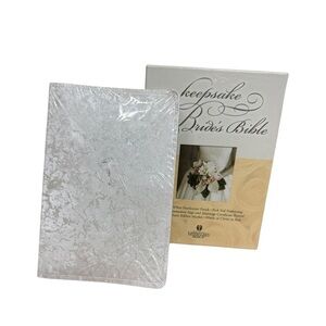Keepsake Bride's Bible - Elegant White Edition, NIB